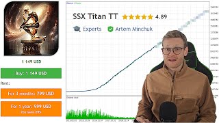 I Tested the SSX Titan TT Highest Ranked EA in the MQL5 Market [upl. by Nerek]