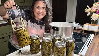 Pressure Canning for Beginners  Canning Green Beans [upl. by Nnahgem949]