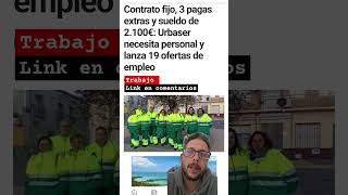 Encuentra empleo URBASER [upl. by Dhu]