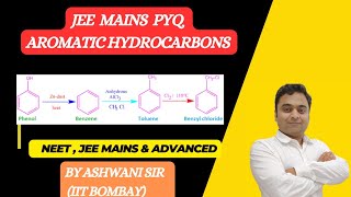 JEE MAINS PROBLEM DISCUSSION AROMATIC HYDROCARBONS  MECHANSIM  HYDROCARBONS CLASS 11 CHEMISTRY [upl. by Evelin200]