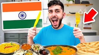 Eating ONLY Indian Food For 24 Hours [upl. by Lepine]