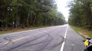 205mph street bike fly by on suzuki hayabusa with lots of nitrous [upl. by Hapte]