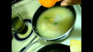 RECETA DE ARROZ BLANCO CON VERDURAS COMO HACER ARROZ ANGYCRISJAVI [upl. by Annoyt600]