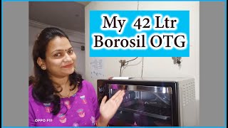 My 42 litre Borosil Prima OTG  unboxing and review amazoncom [upl. by Durkee]