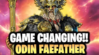 INSANE ODIN FAEFATHER BUILD DESTROYS THE ARENA  RAID SHADOW LEGENDS [upl. by Malliw684]