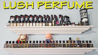 LUSH PERFUME COLLECTION 2024 [upl. by Andreas]