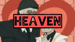 HEAVEN Lyrics SANFORD X DEIMOS SPEEDPAINT [upl. by Asim]