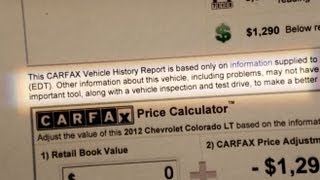 The Real Facts About Carfax [upl. by Araes]