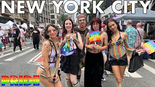 PRIDE Parade 🏳️‍🌈 NYC LIVE amp Festival 🌈2024 [upl. by Hennessy265]