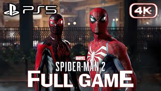 SPIDERMAN 2 PS5  FULL GAME Walkthrough No Commentary 4K 60FPS [upl. by Sherrard]