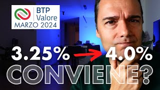 BTP Valore 2024 Cedola 325 e 4 ATTENTI ai Tassi e BCE [upl. by Ylenats904]