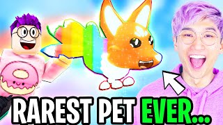 Can We Hatch The RAREST NEW PET EVER In ADOPT ME COMMON TO LEGENDARY CHALLENGE [upl. by Crooks]