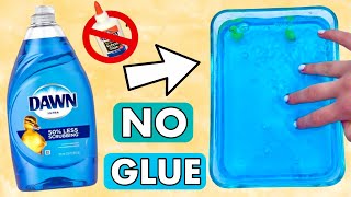 DO NO GLUE SLIME RECIPES WORK 🤨😱 How to make Slime WITHOUT Glue amp Activator Easy DIY Craft [upl. by Amyas]