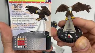 ClixMen Iconix Peacemaker of the Wings of Eagle de Heroclix [upl. by Tinya]