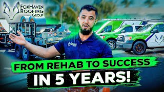 Amazing Roofer Success Story From Rehab to 20 Employees [upl. by Adidnere961]