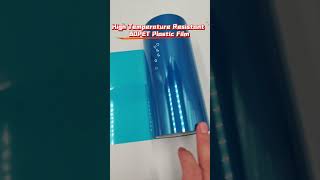 High temperature resistant BOPET plastic film [upl. by Gitt312]