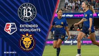 Bay FC vs Utah Royals Extended Highlights  NWSL I CBS Sports Attacking Third [upl. by Hardwick]