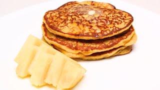 Cómo hacer HOTCAKES DE AVENA CON PIÑA Esponjosos Te Van a Encantar [upl. by Rik605]