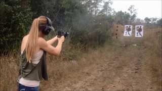 Shooting Full Auto Mac AR 15 Colt Python 357 FN Five Seven Ruger 1022 with Advanced Firearms [upl. by Essiralc]