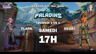 PALADINS FR  Tournoi Champion dHiver FR en 1 vs 1 le 2701 [upl. by Alywt]