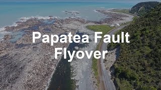 Papatea Fault Flyover [upl. by Robinette]