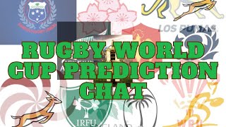 Rugby World Cup Predictions Chat [upl. by Southworth]