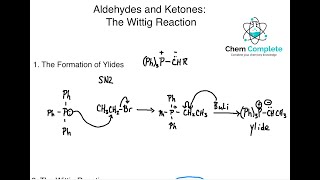 Aldehydes and Ketones  Wittig Reaction and Ylides [upl. by Fowkes]