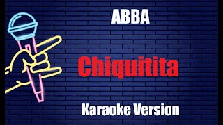 ABBA Chiquitita Karaoke Version [upl. by Haakon]