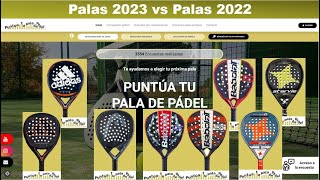 Palas 2023 vs Palas 2022 Babolat Technical Viper Adidas Adipower Control y Star Vie Basalto Osiris [upl. by Anytsirk]