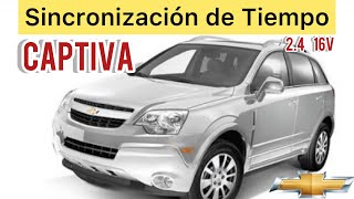 Tiempo de Chevrolet Captiva 24 motor ECOTEC [upl. by Bent]