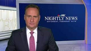 Nightly News Full Broadcast  Feb 25 [upl. by Elok]