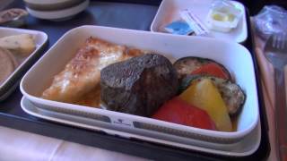 Egypt Air Business Class  777300ER Heathrow to Cairo in style [upl. by Sigfried953]