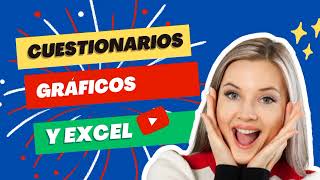 Tutorial para graficar los resultados de los cuestionarios tutorial elearning excel [upl. by Naol550]