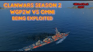 Clanwars  WGP2W vs OMNI  Being exploited [upl. by Wrennie516]