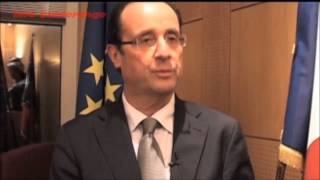 F Hollande  quotIl faut passer par la FrancMaçonneriequot [upl. by Animar940]