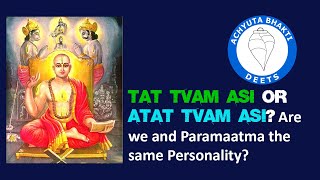 Tat Tvam Asi Are we and Brahman the same Personality [upl. by Allehs]