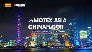 DOMOTEX asiaCHINAFLOOR 2024 DECNO [upl. by Ramraj]