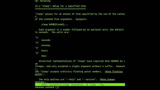 sleep Command In Linux [upl. by Maeve]