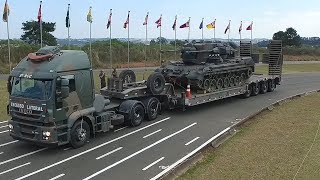 Blindados e Viaturas do Exército  Filmados com DRONE [upl. by Mellen]