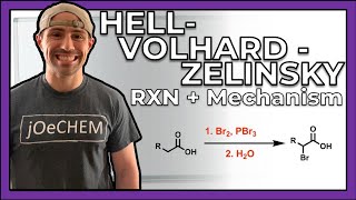 HellVolhardZelinksy Rxn and Mechanism [upl. by Bever]