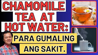 Chamomile Tea at Hot Water Para Gumaling ang Sakit By Doc Willie Ong Internist and Cardiologist [upl. by Scot703]