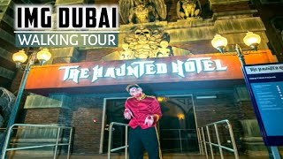 IMG Worlds of Adventure Dubai  Inside The Haunted Hotel [upl. by Naam]