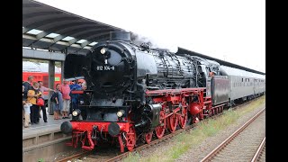 Sonderzug von Neumünster nach WesterlandSylt mit 012 1046 [upl. by Eenat]