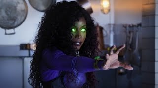 Starfire  All Powers amp Fights Scenes Titans S03 [upl. by Arv]