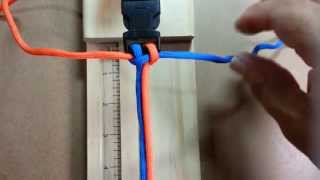 Paracord Cobra Knot Tutorial [upl. by Durward]