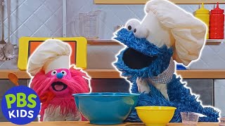 Sesame Street  Cookie Monsters Foodie Truck Juneteenth Cherry Pie  PBS KIDS [upl. by Llemar600]