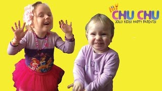 Head Shoulders Knees amp Toes Nursery Rhymes by Cutians™ The Cute Kittens ChuChu TV [upl. by Navek391]