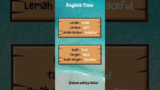 Vocabulary Hack kosakata Bahasa Inggris  Mr D [upl. by Yasmin]