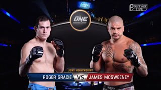 ONE Championship 23 05122014  Roger GRACIE vs James McSWEENEY Light Heavyweight Bout [upl. by Ava]