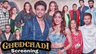 Parth Samthaan First Movie Ghudchadi Special Screening Khushali KumarRaveenaShoaib IbrahimDipika [upl. by Helsa]